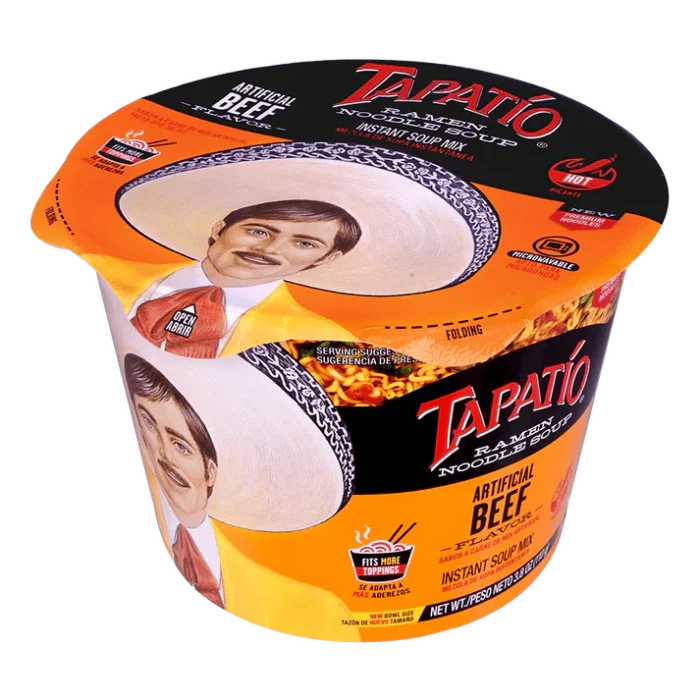 Tapatio Ramen Noodle Soup Beef