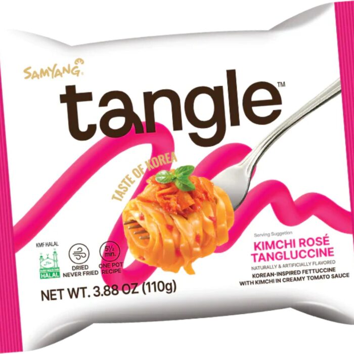 Samyang Tangle Kimchi Rose Ramen